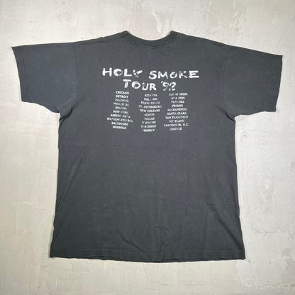 1992 Peter Murphy "Holy Smoke" Tour Black Tee Size XL USED v20393