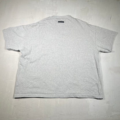 Essentials Fear of God FOG Grey Teal Heavyweight Tee Size Large USED x17280