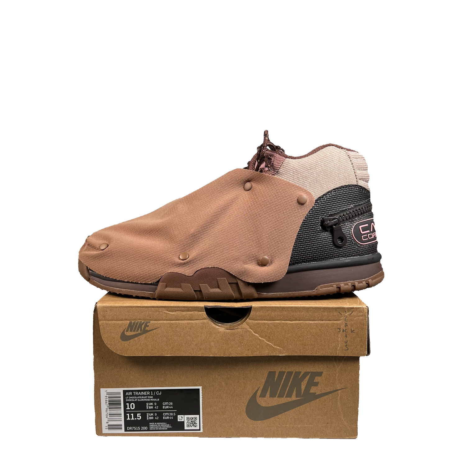 Nike Air Trainer 1 Travis Scott Wheat (2022) Size 10 NEW s21504