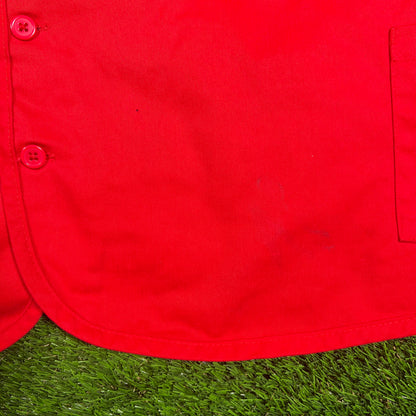 Costco Wholesale Employee Red Vest Size XXL USED v17869