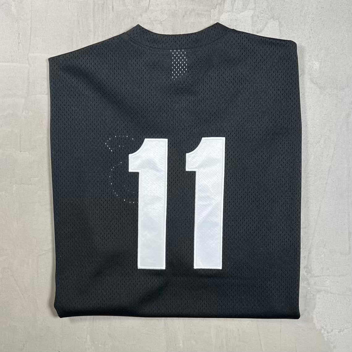 Supreme S Logo Black Baseball Henley (2025) Size XL USED x18983