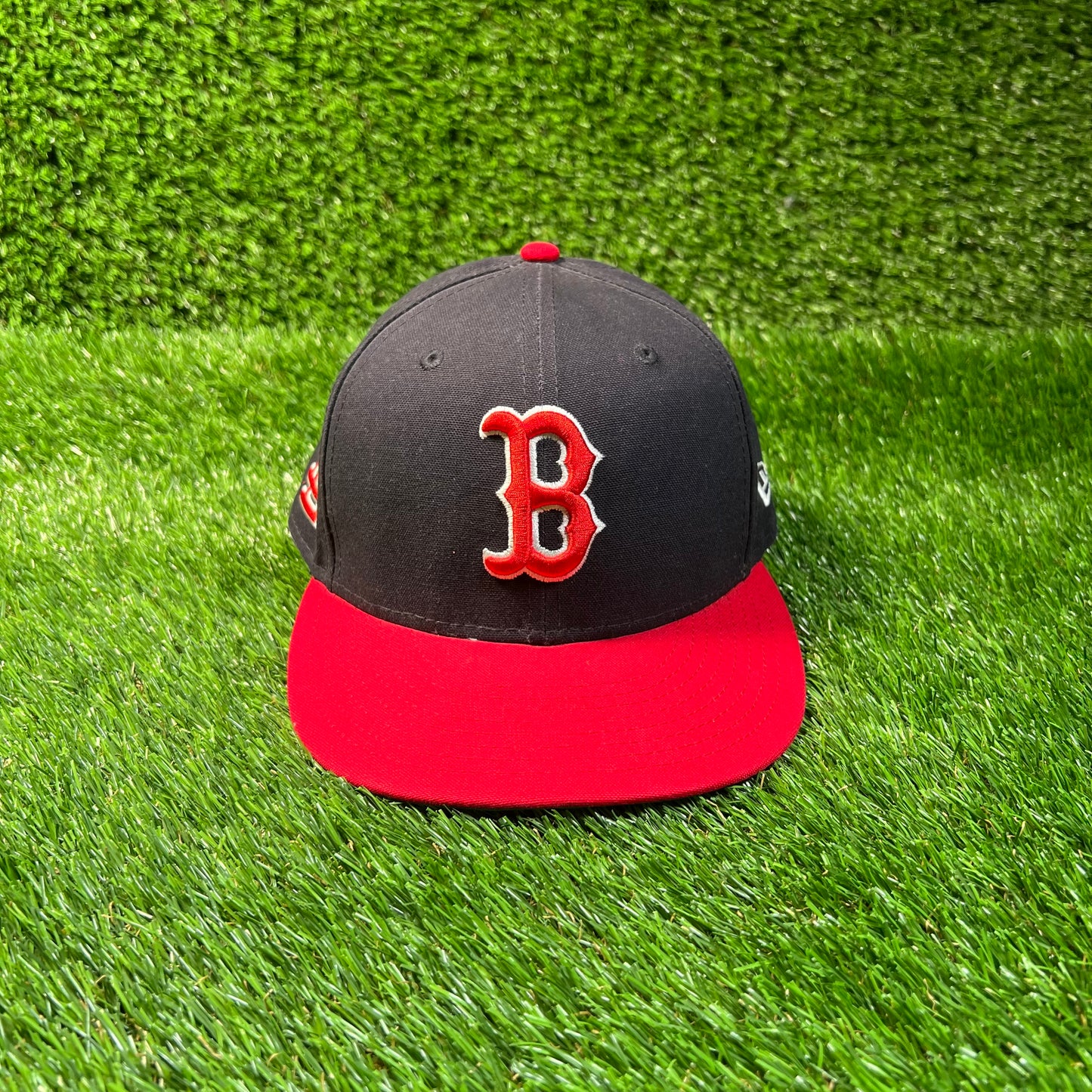 Eric Emanuel Boston Red Soxs New Era Fitted Size 7 1/8 USED x16873