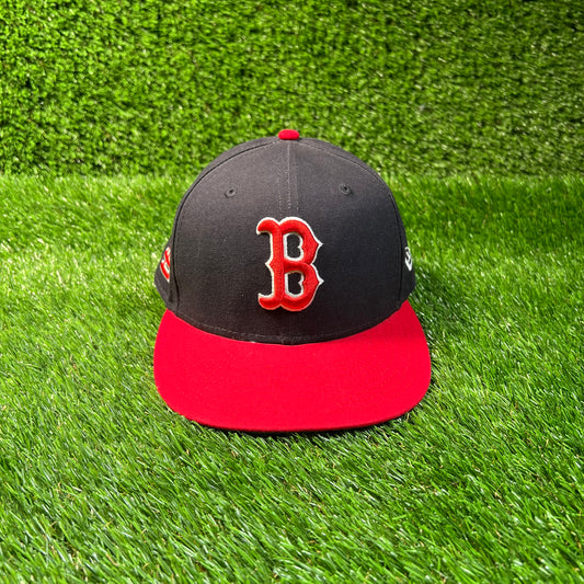 Eric Emanuel Boston Red Soxs New Era Fitted Size 7 1/8 USED x16873