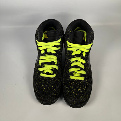 Nike Dunk High Yellow Splatter (2009) Size 8.5 USED s18760