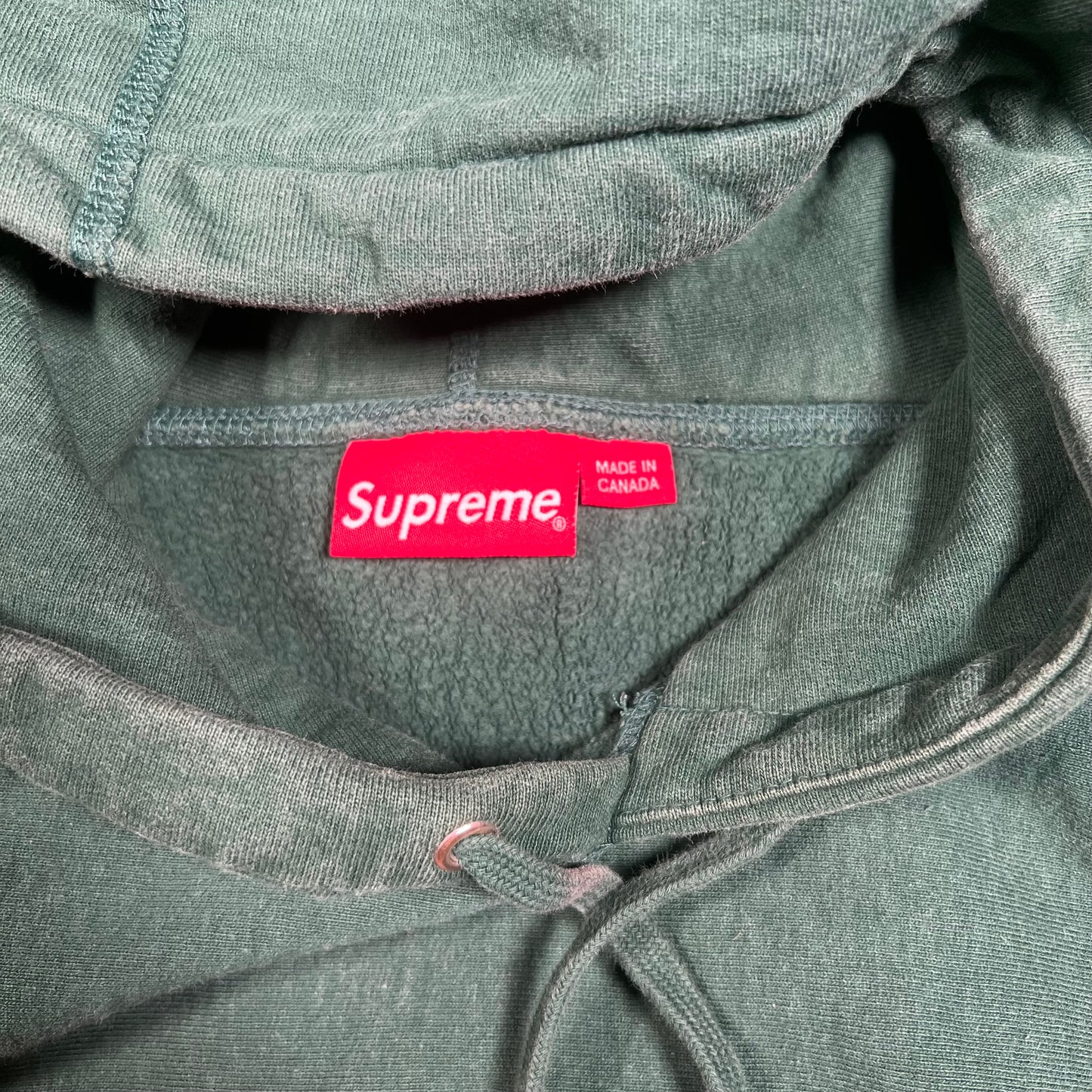 Supreme Dark Green Arabic Logo Hoodie (2021) Size Small USED x15405