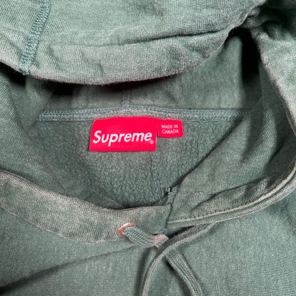 Supreme Dark Green Arabic Logo Hoodie (2021) Size Small USED x15405