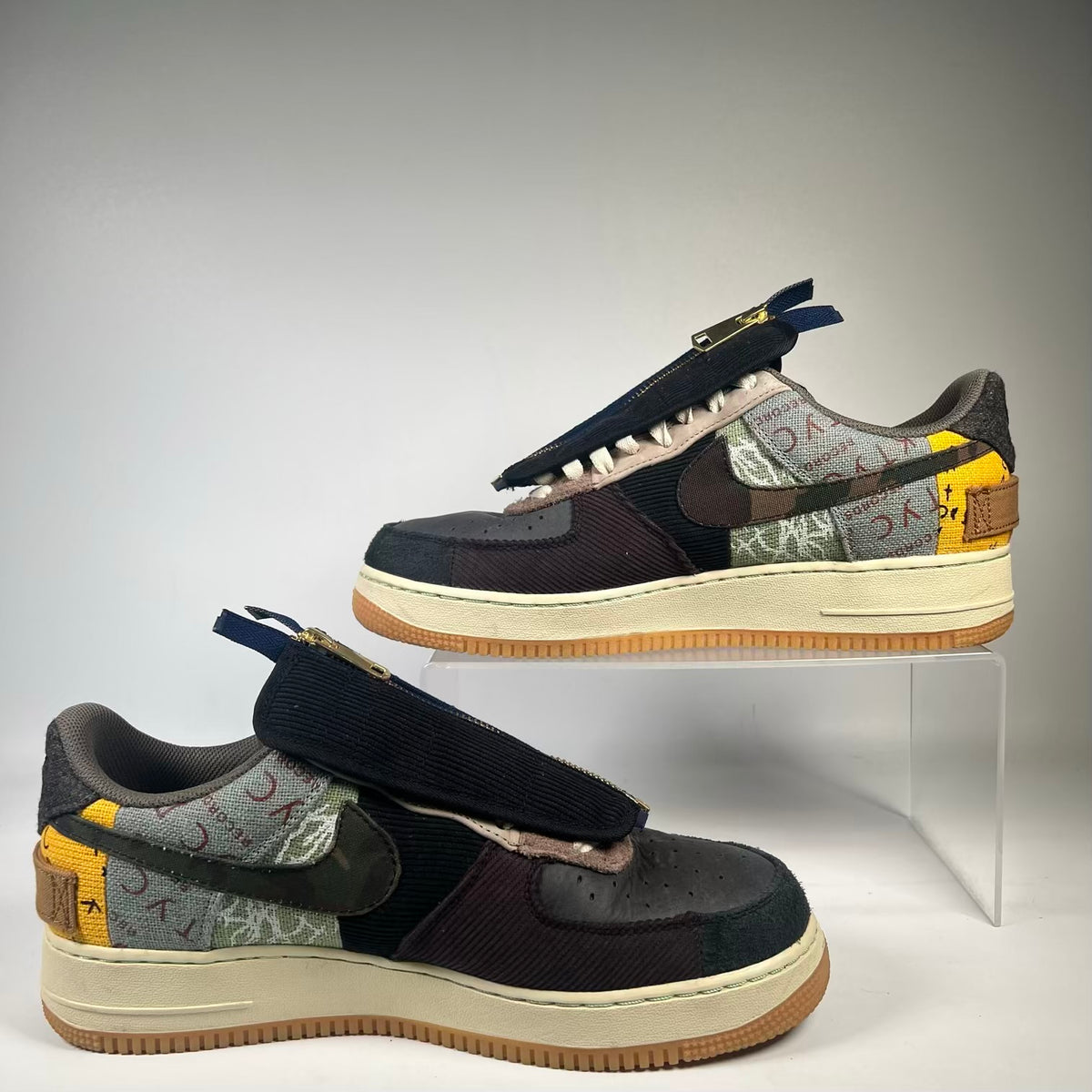 Nike Air Force 1 Low Travis Scott Cactus Jack (2019) Size 11 USED s23730