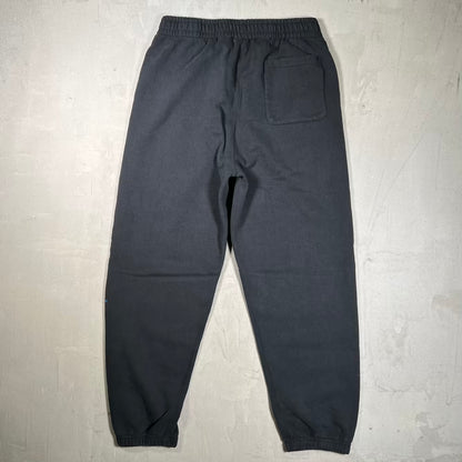Supreme Washed Blue Logo Black Sweatpants (2026) Size Small NEW x18767