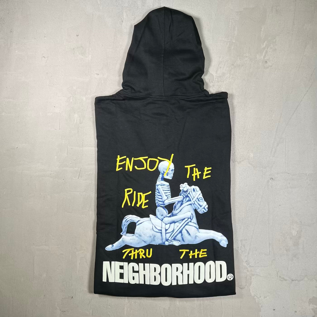 Cactus Jack Neighborhood Carousel Hoodie Black Size Large NEW x18977