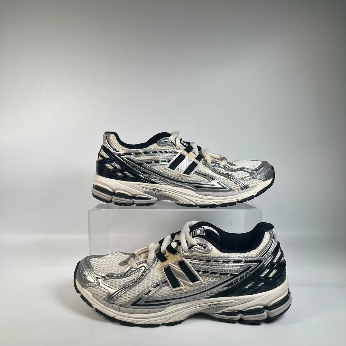 New Balance 1906R Silver Black (2024) Size 9 USED s23349
