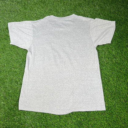 1988 Colorado High School Grey State Championship Tee Size Large USED v16644