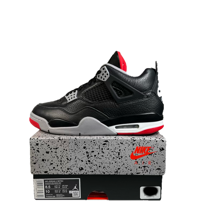 Jordan 4 Bred Reimagined (2024) Size 8.5 USED s23583