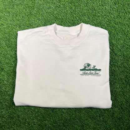 Aime Leon Dore ALD Classic Logo White Crewneck Size XL USED x15859