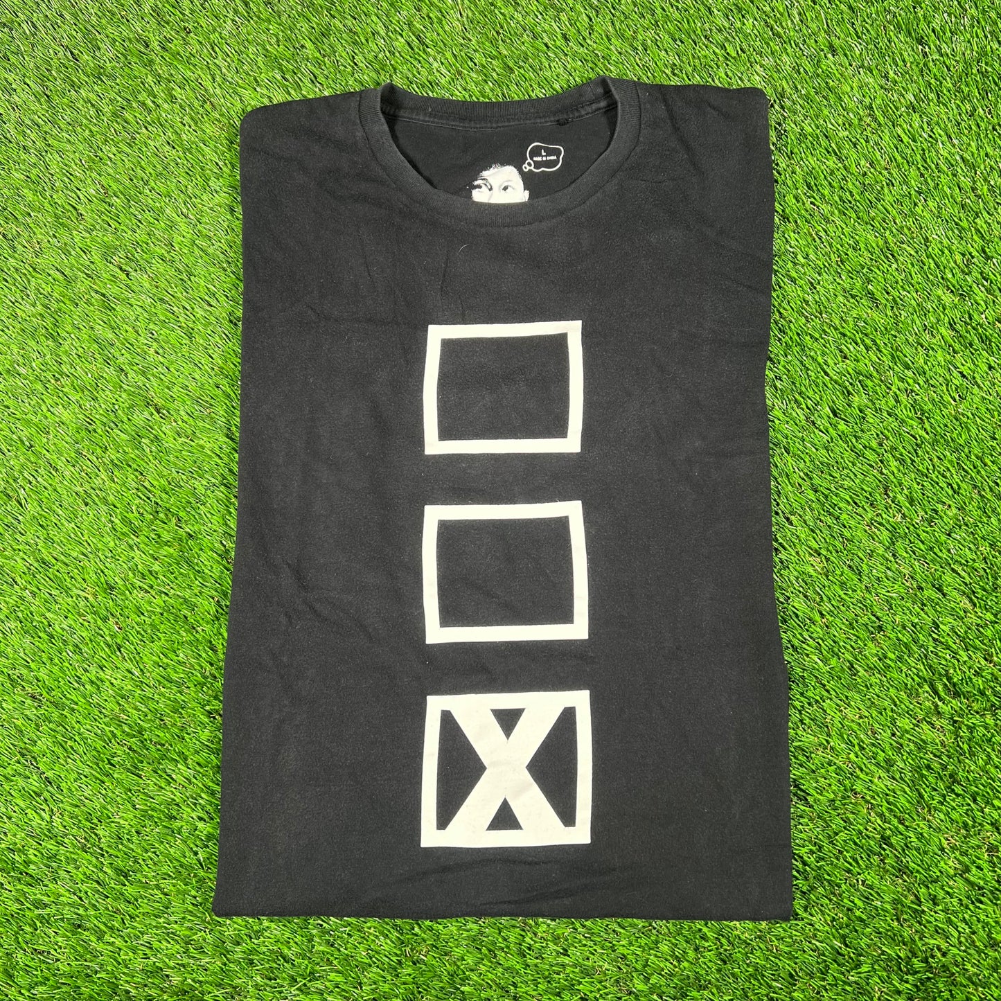 Pharrel Williams Uniqlo I Am Other Box Tee Size Large USED x15339