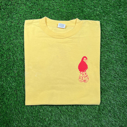Supreme Okole Hula Yellow Tee (2005) Size XL USED x16723