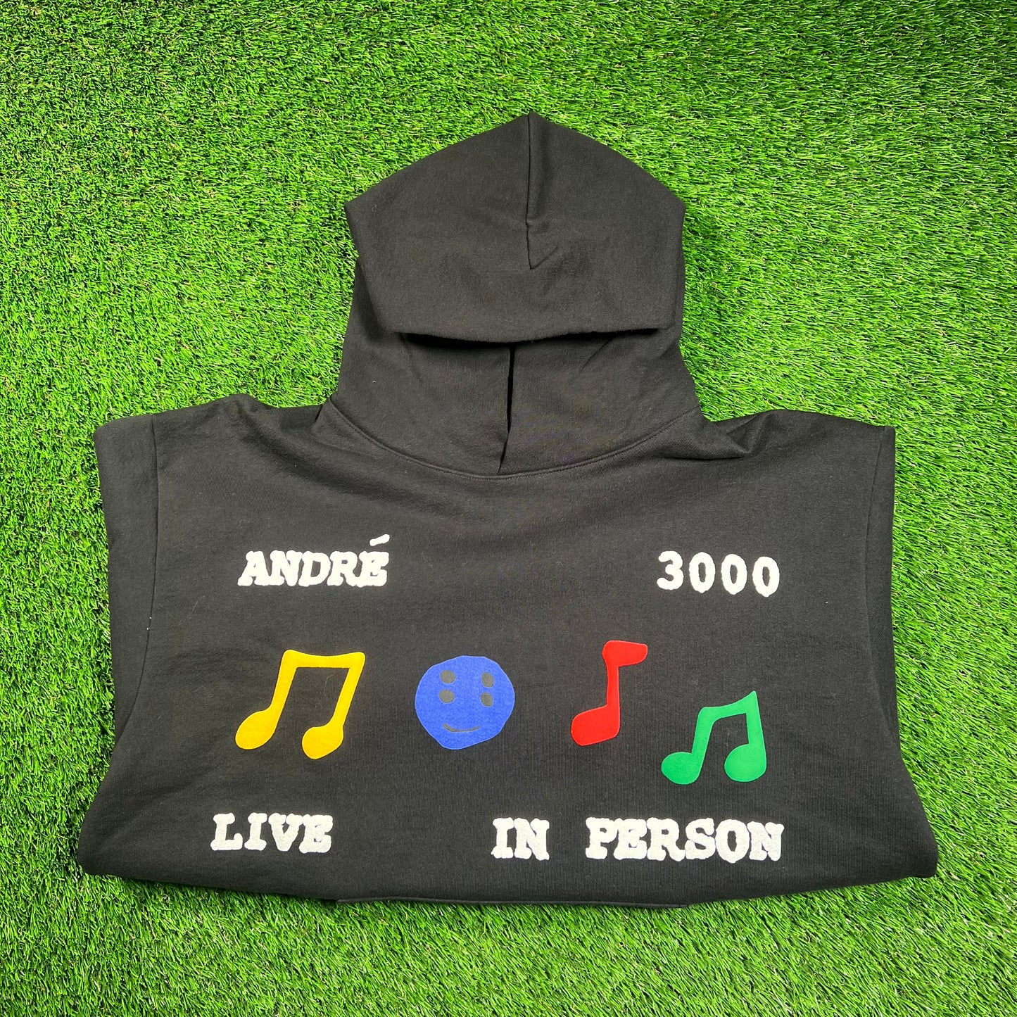 CPFM Andre 3000 Live In Person Concert Black Hoodie Size Large USED x16341
