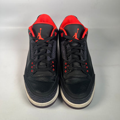 Jordan 3 Crimson (2013) Size 9 USED s22456