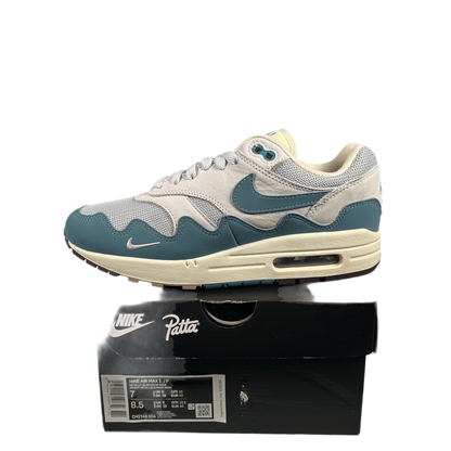 Nike Air Max 1 Patta Waves Noise Aqua (2021) Size 7 USED s18155