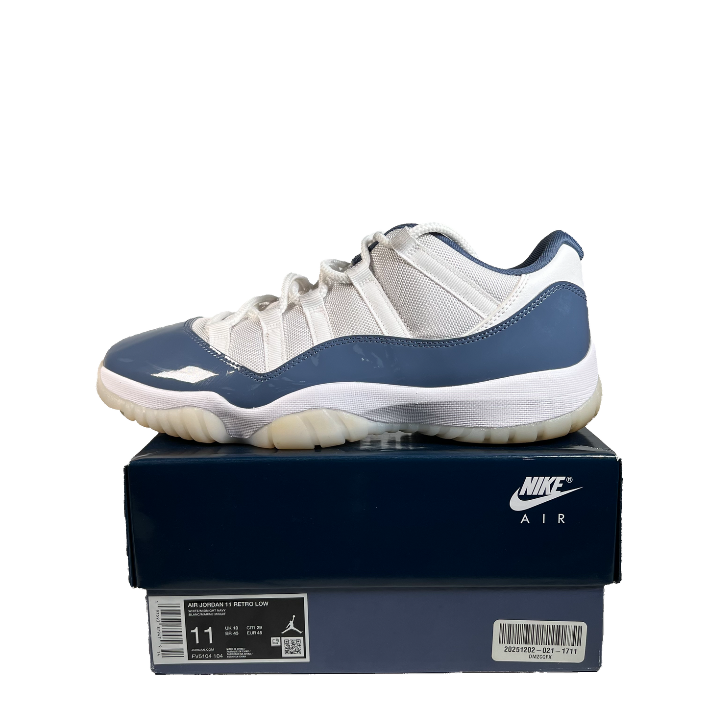 Jordan 11 Diffused Blue (2024) Size 11 USED s22203