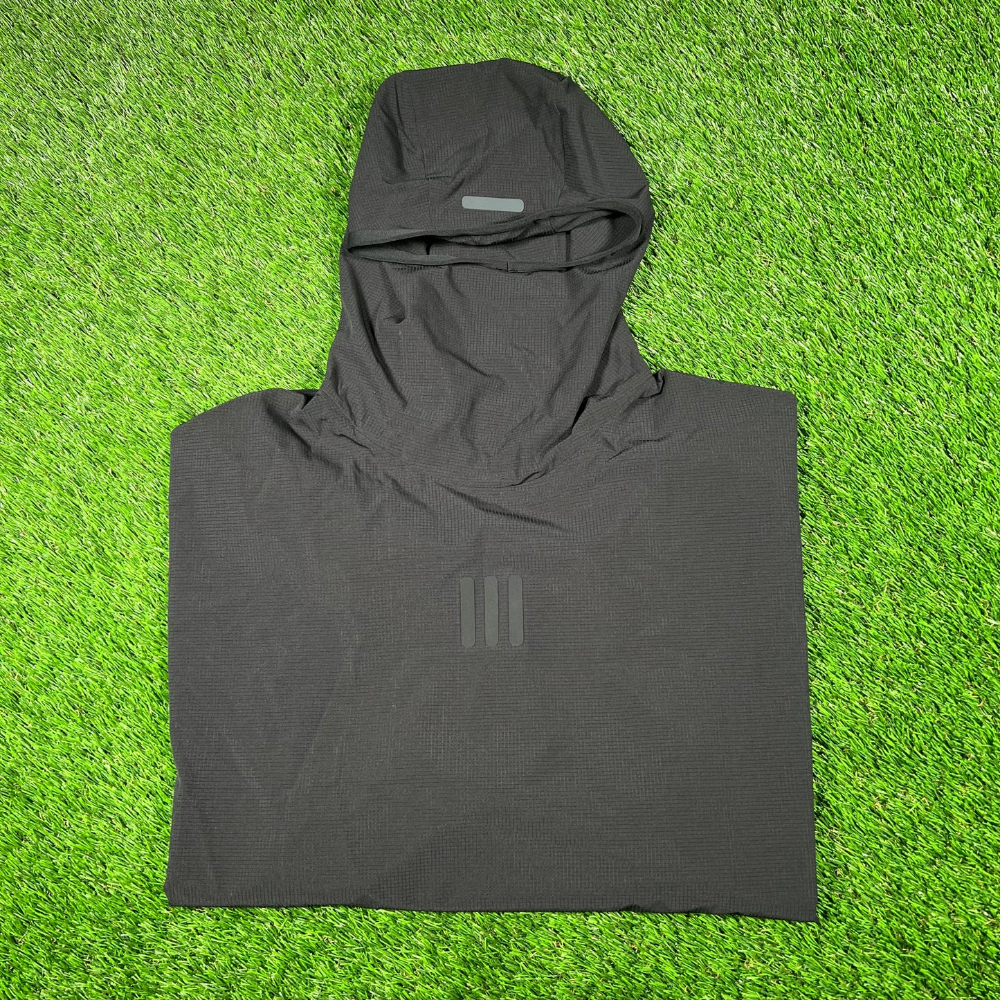 Adidas Fear of God Athletics Stretch Woven Running Black Hoodie Size Medium NEW x15606