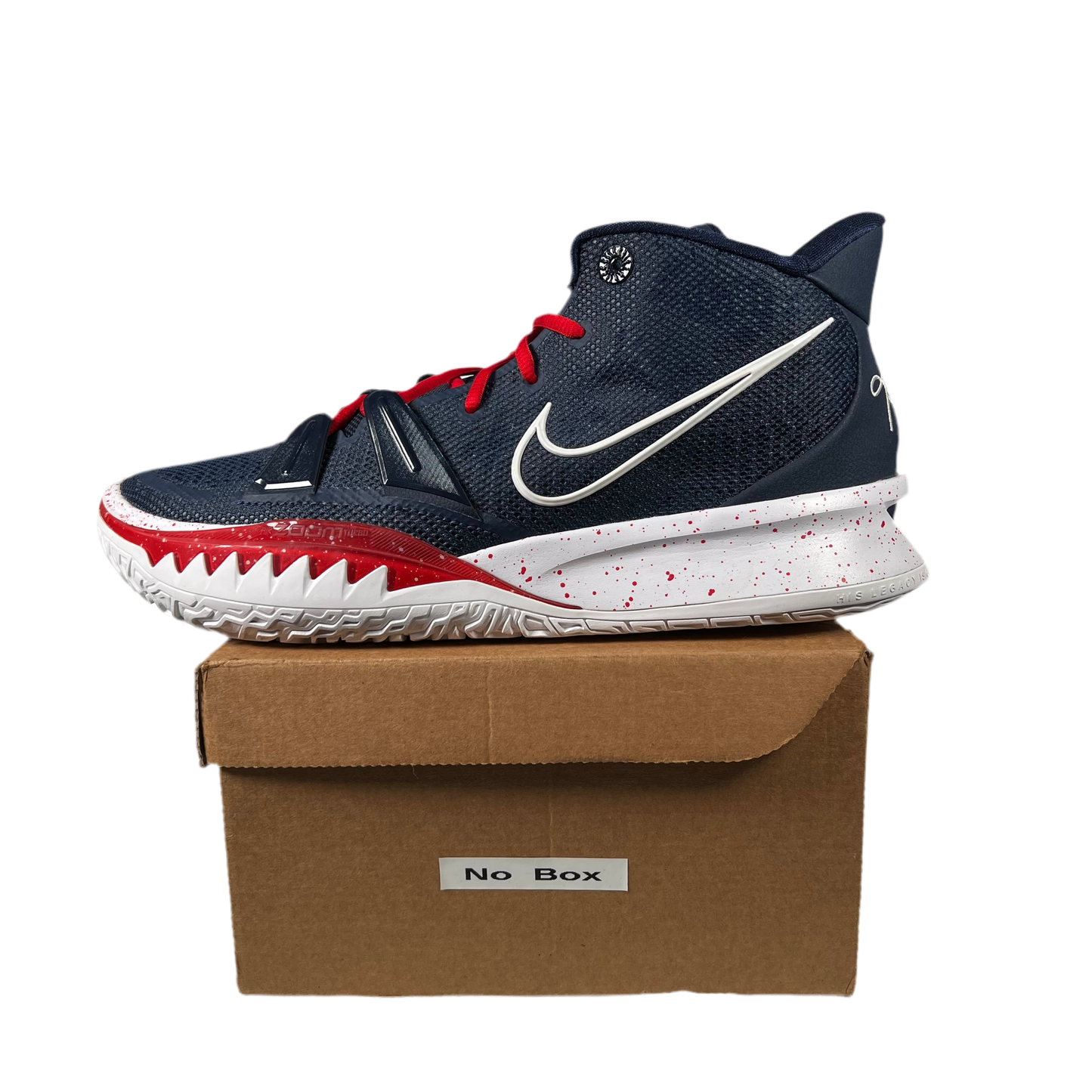 Nike Kyrie 7 Arizona Wildcats Away PE (2020) Size 12 USED s18672