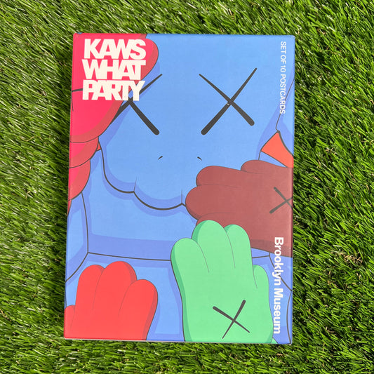 Kaws WHAT PARTY Postcards NEW x4932