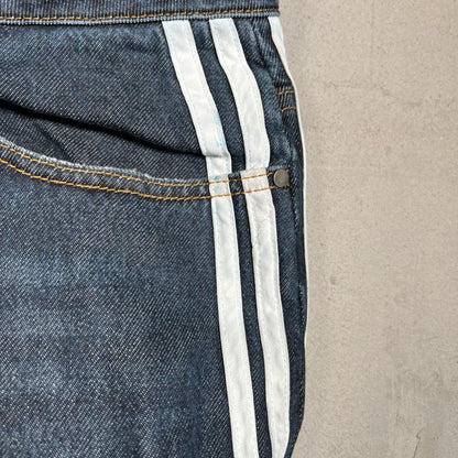 GV Gallery Raspbery Hills OG Stripe Blue Jeans Size 38 USED x17617