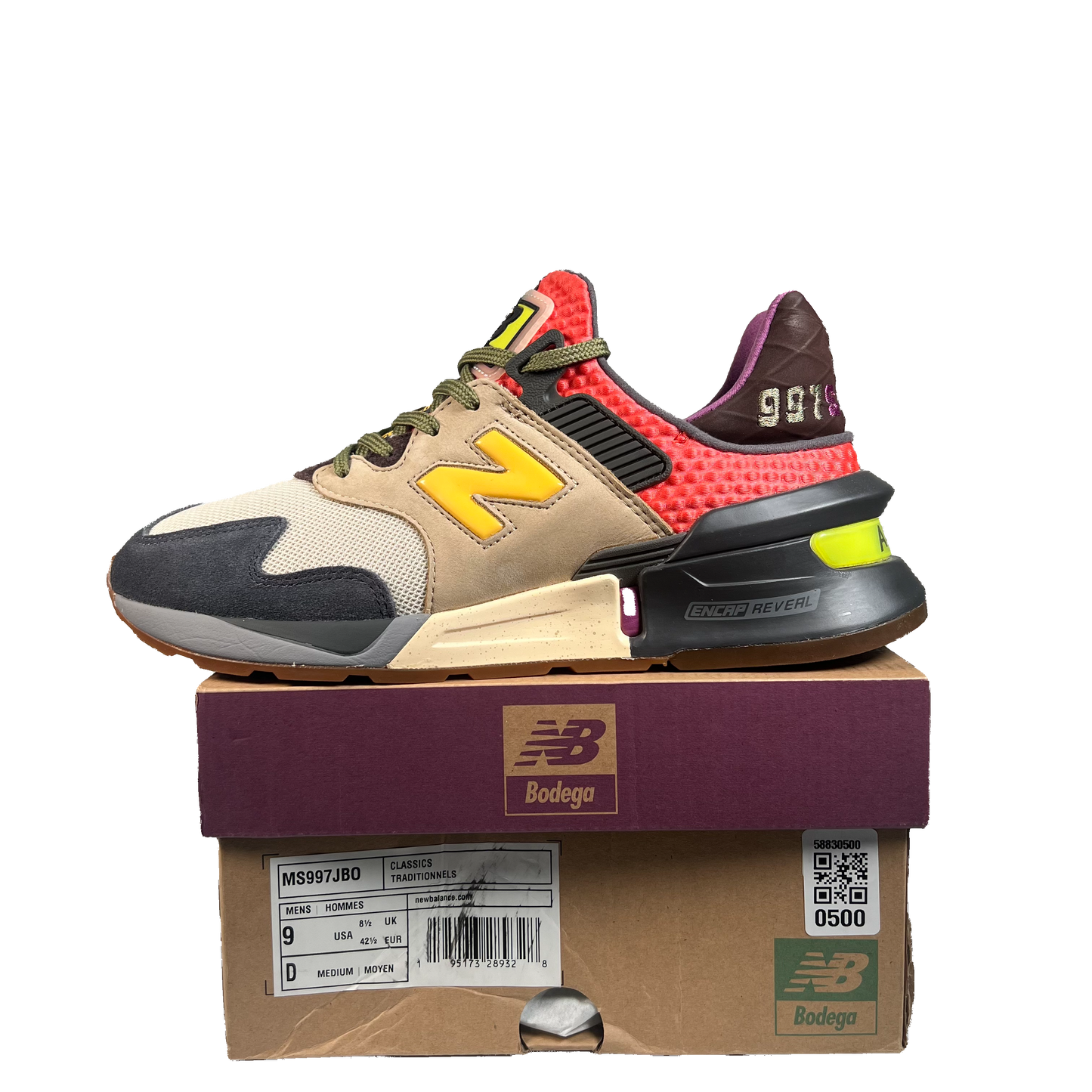New Balance 997S Bodega Better Days (2020) Size 9 USED s21867