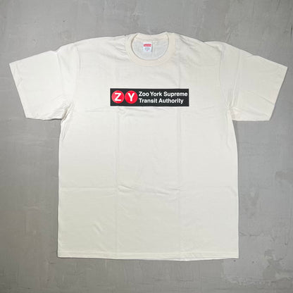 Supreme Zoo York Transit Tee Natural (2025) Size XL USED x18903