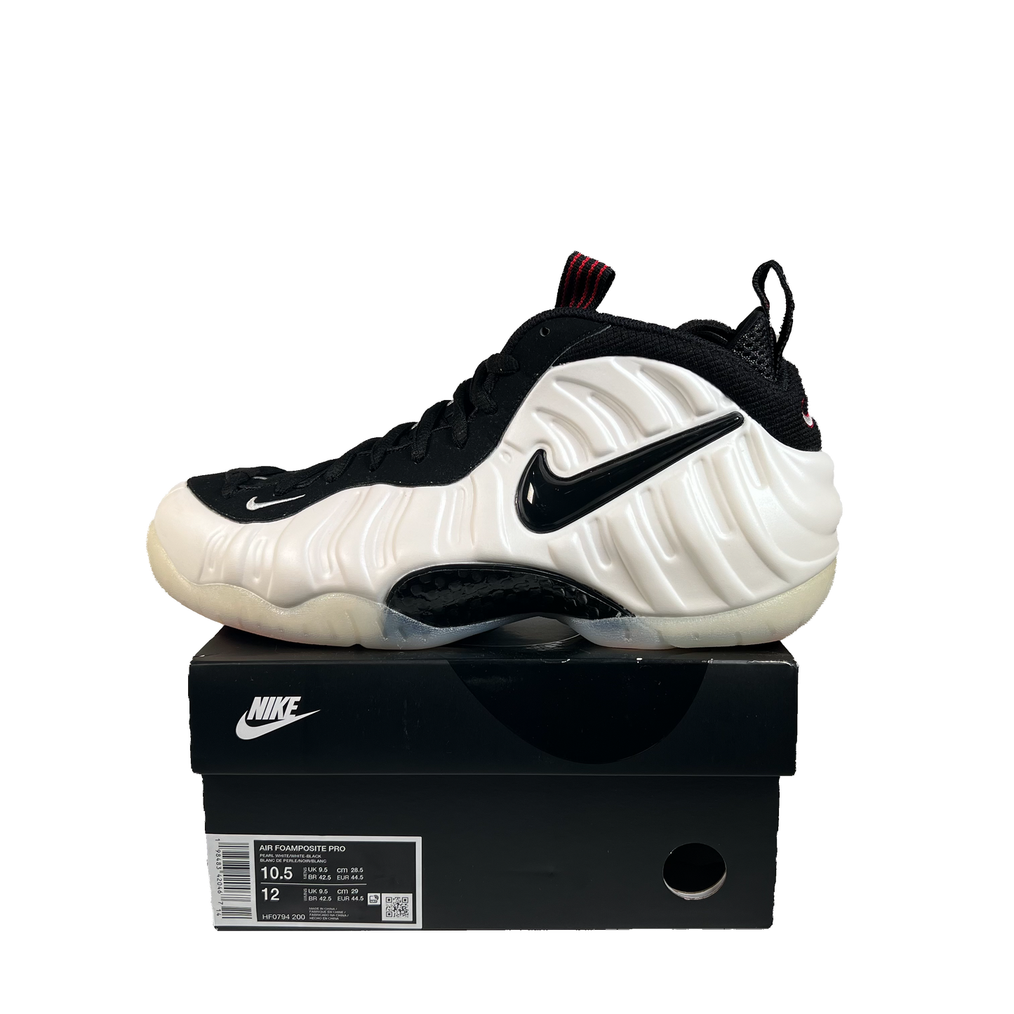 Nike Air Foamposite Pro Pearl (2025) Size 10.5 USED s22125
