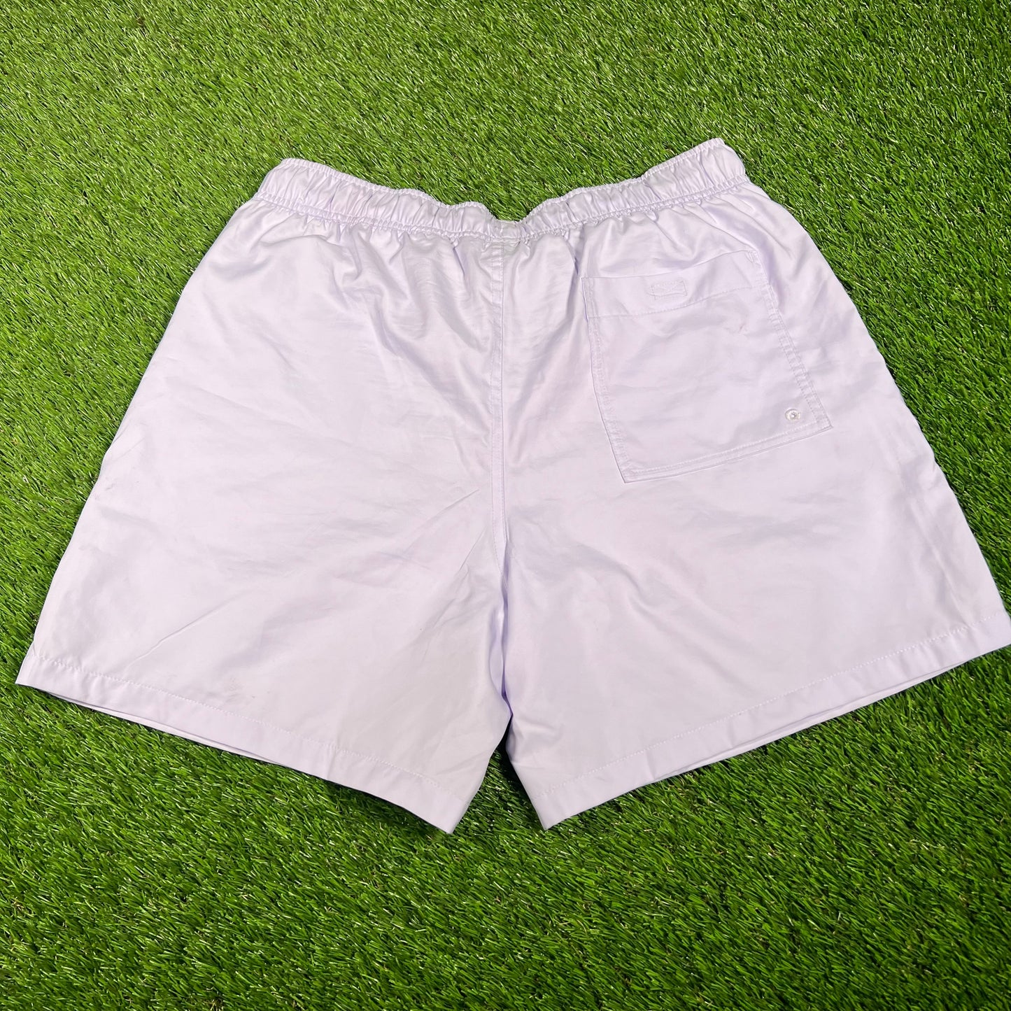 Men's Woven Flow Shorts Light Blue Size Medium v16855