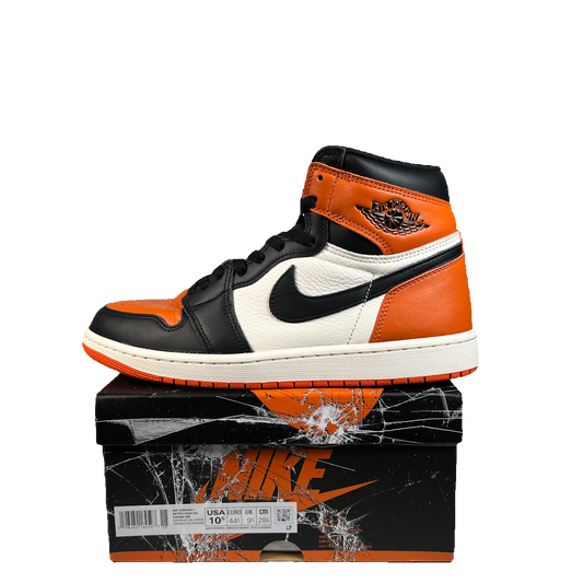 Jordan 1 High Shattered Backboard (2025) Size 10.5 USED s23255