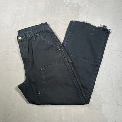 Carhartt Black Double Knees Size 33 USED v20260