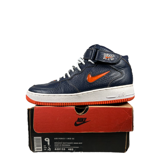 Nike Air Force 1 Mid SC NYC Jewel (1997) Size 9 USED S19781