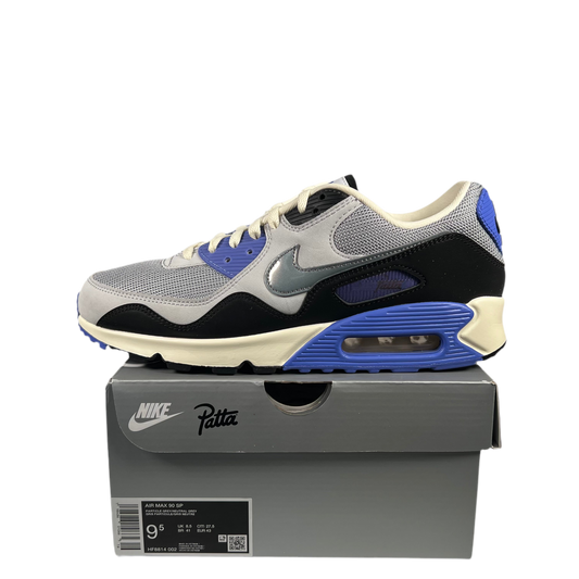 Nike Air Max 90 Patta Waves Sapphire (2025) Size 9.5 USED s18675