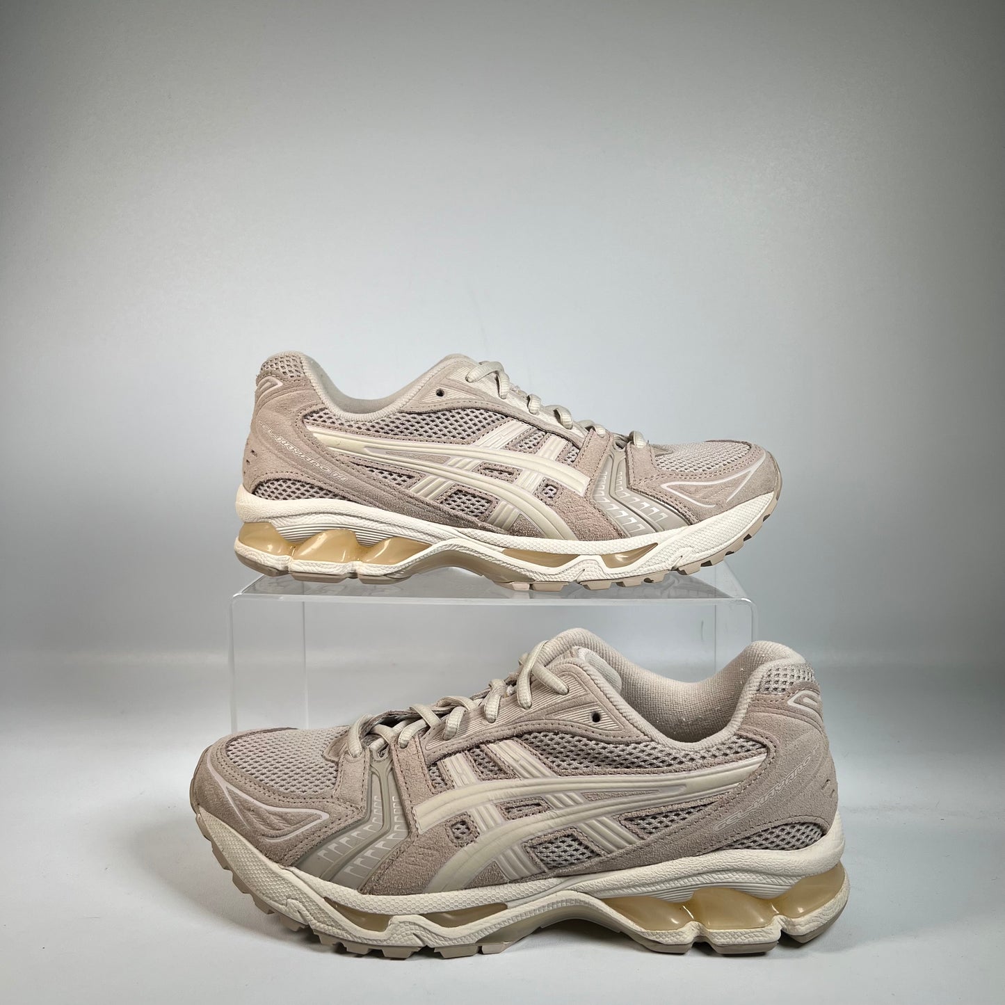 Asics Gel Kayano 14 Simply Taupe Oatmeal (2023) Size 8.5 USED s22309