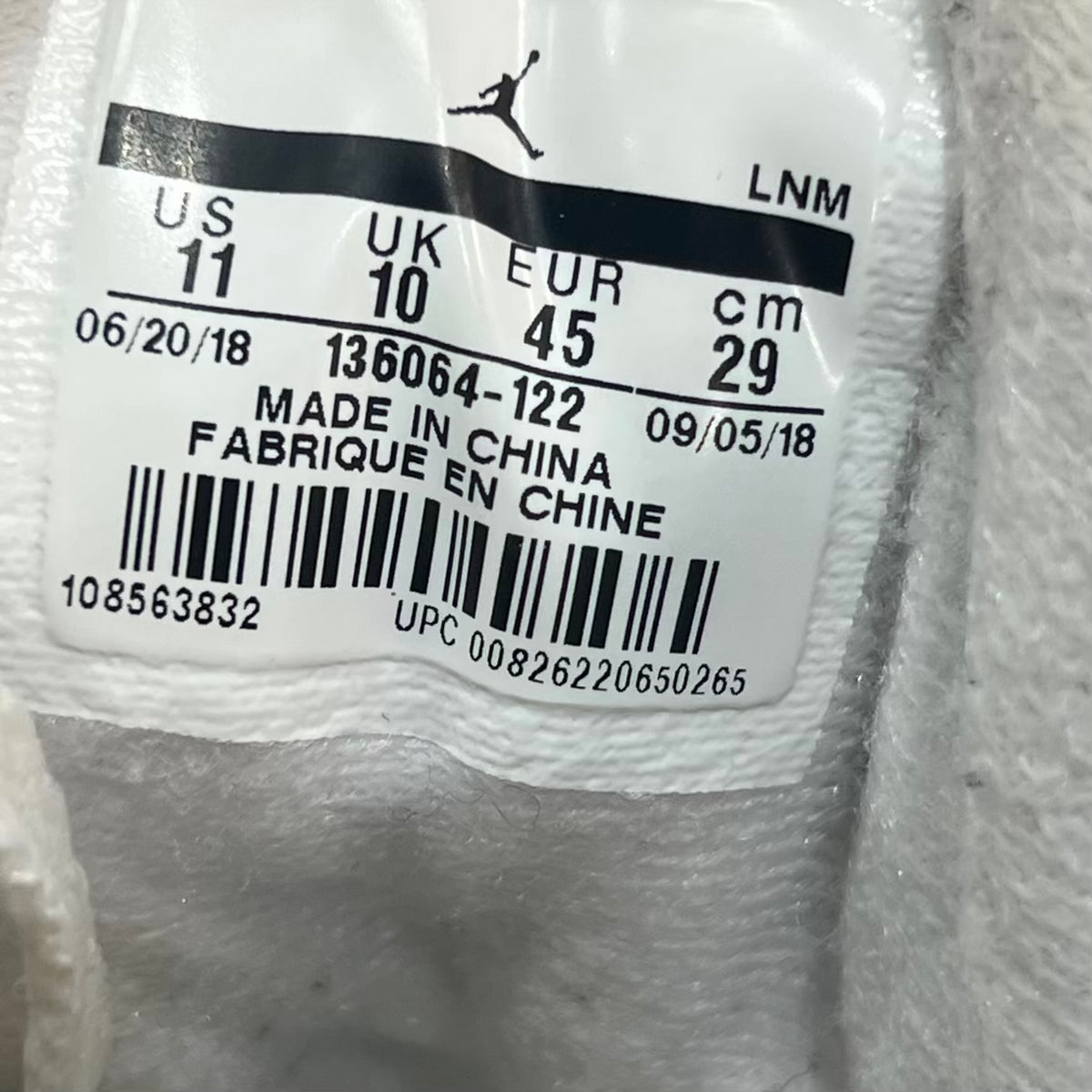 Jordan 3 Mocha (2018) Size 11 USED s23546