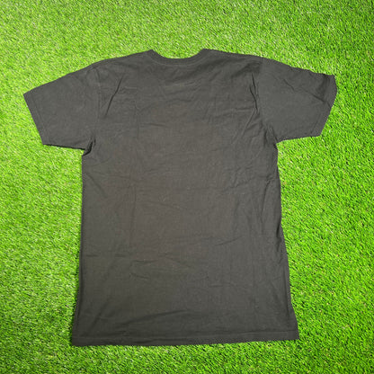 Kid Robot Street Fighter Capcom Ron Black Engilsh Guile Tee Size Medium USED x15820