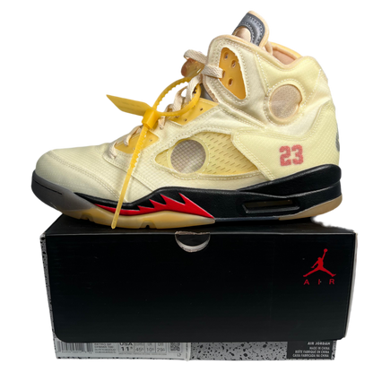 Jordan 5 Off White Sail (2020) Size 11.5 NEW s17652
