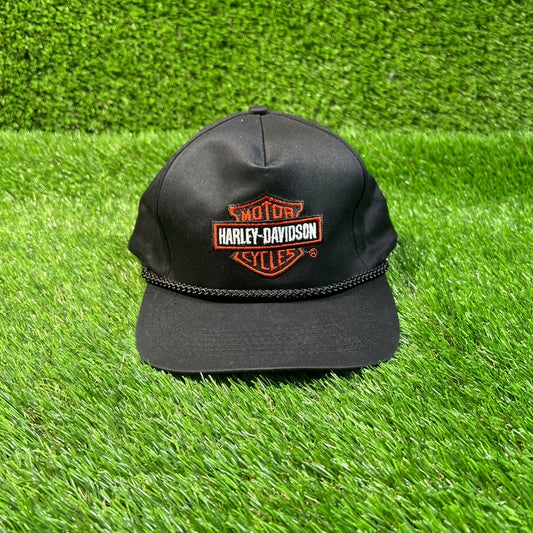Harley Davidson Logo Black Hat NEW v18854