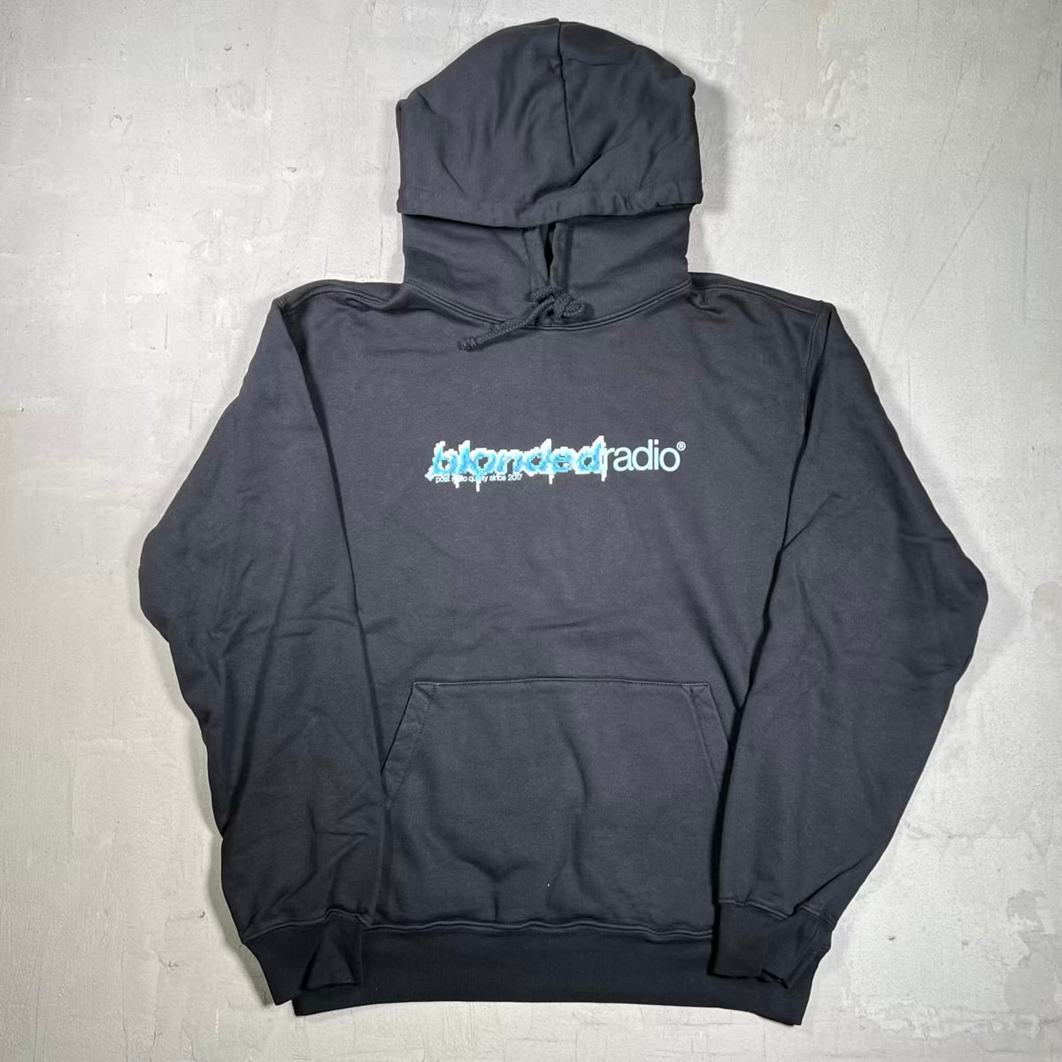 Frank Ocean BlondedRadio Iceman Black Hoodie Size Medium NEW x10817