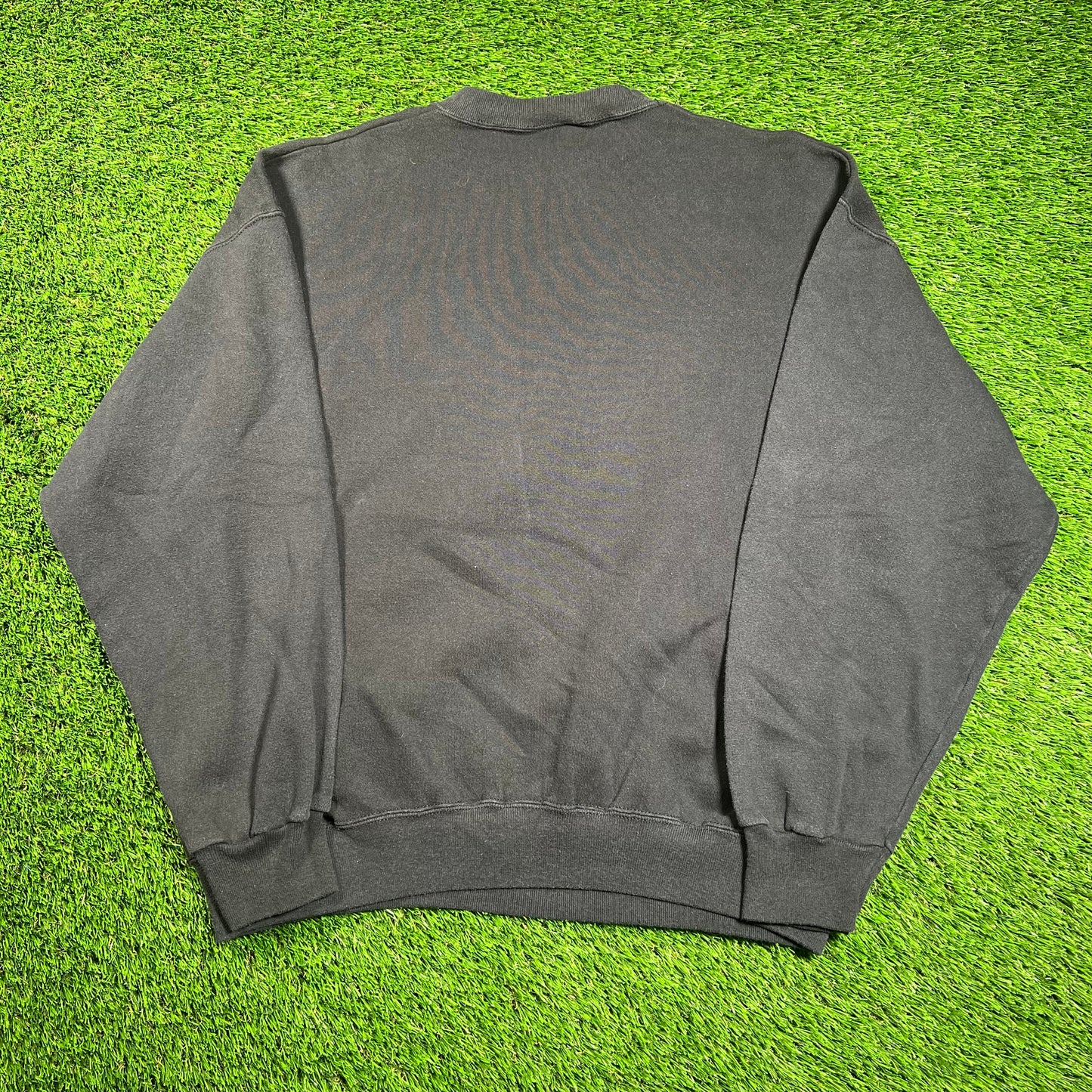 1992 Caesars Palace Holyfield vs Holmes Boxing Black Crewneck Size XL USED v18353