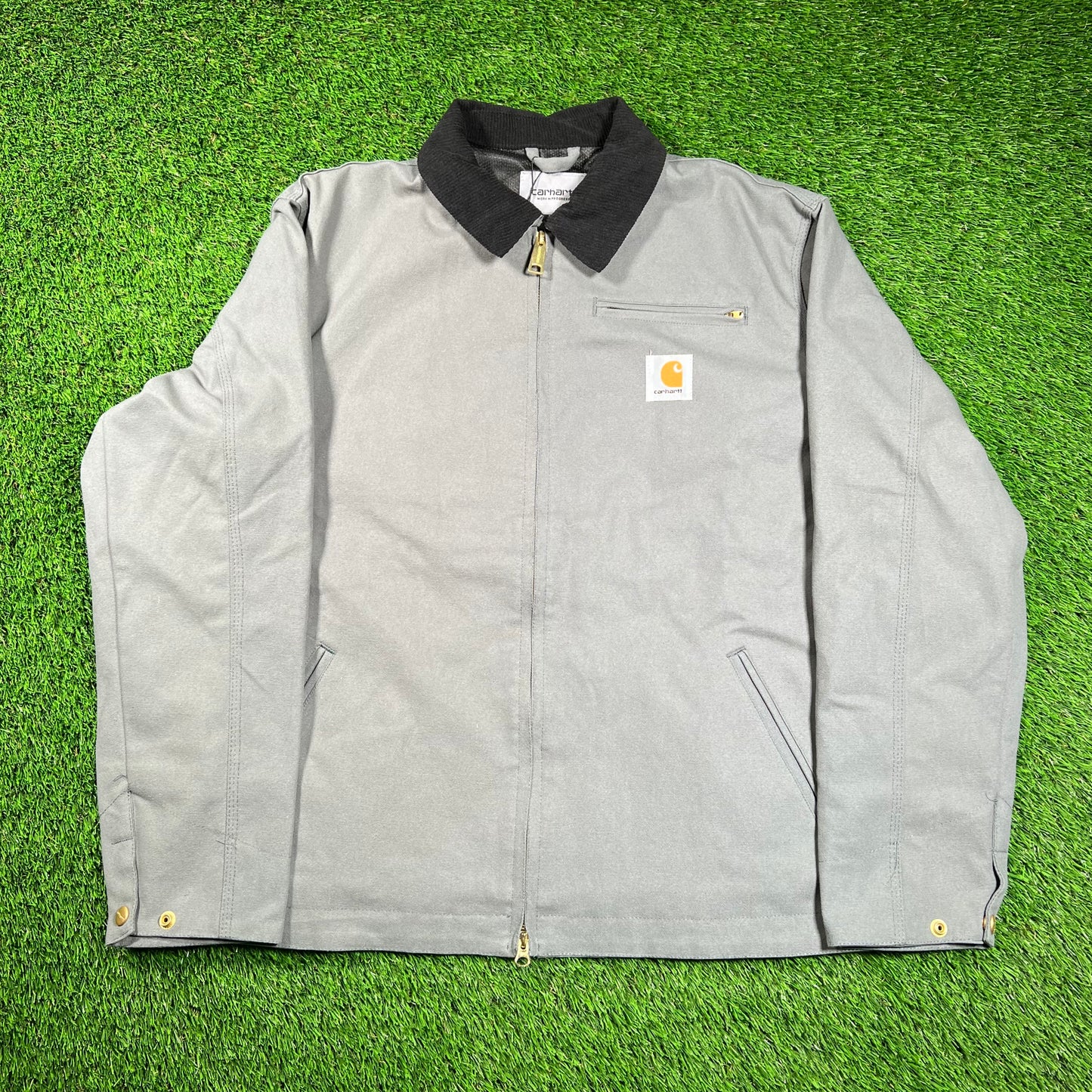 Carhartt WIP Washed Teal Detroit Jacket Size Large NEW x16590