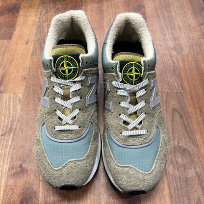 New Balance 574 Legacy Stone Island Size 10 USED s17088