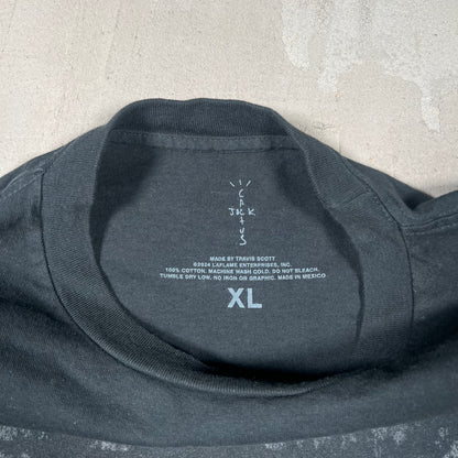 Cactus Jack "Mirage" Black Tee Size XL USED x17349