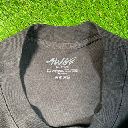 Asap Rocky Awge Rap Style Black Tee Size XL USED x16798