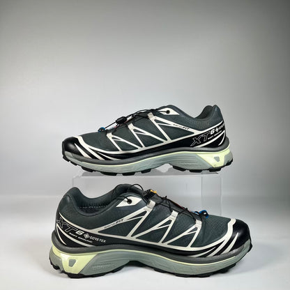 Salomon XT-6 Gore Tex Black Lime (2024) Size 10.5 USED s23535