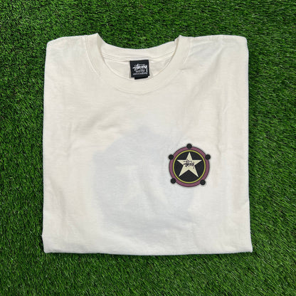 Stussy "Ranger" White Tee Size XL USED x16131