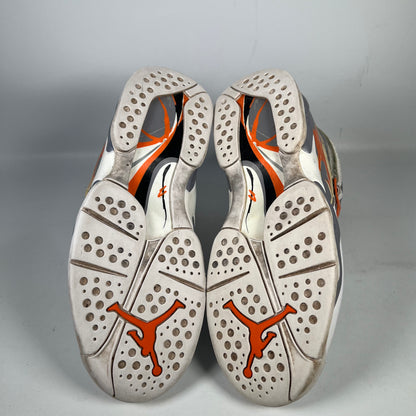 Jordan 8 Orange White (2007) Size 8.5 USED s16587