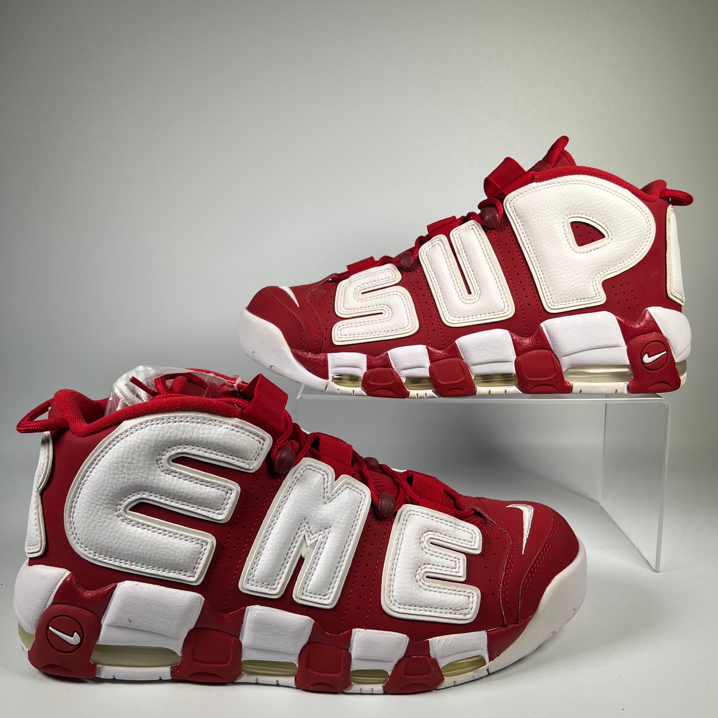 Nike Air Uptempo Supreme Red Size 13 NEW s7677